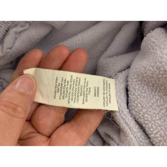 Childrens Place Purple Winter Coat Girls Size 18 months - 24 months - Picture 8 of 8